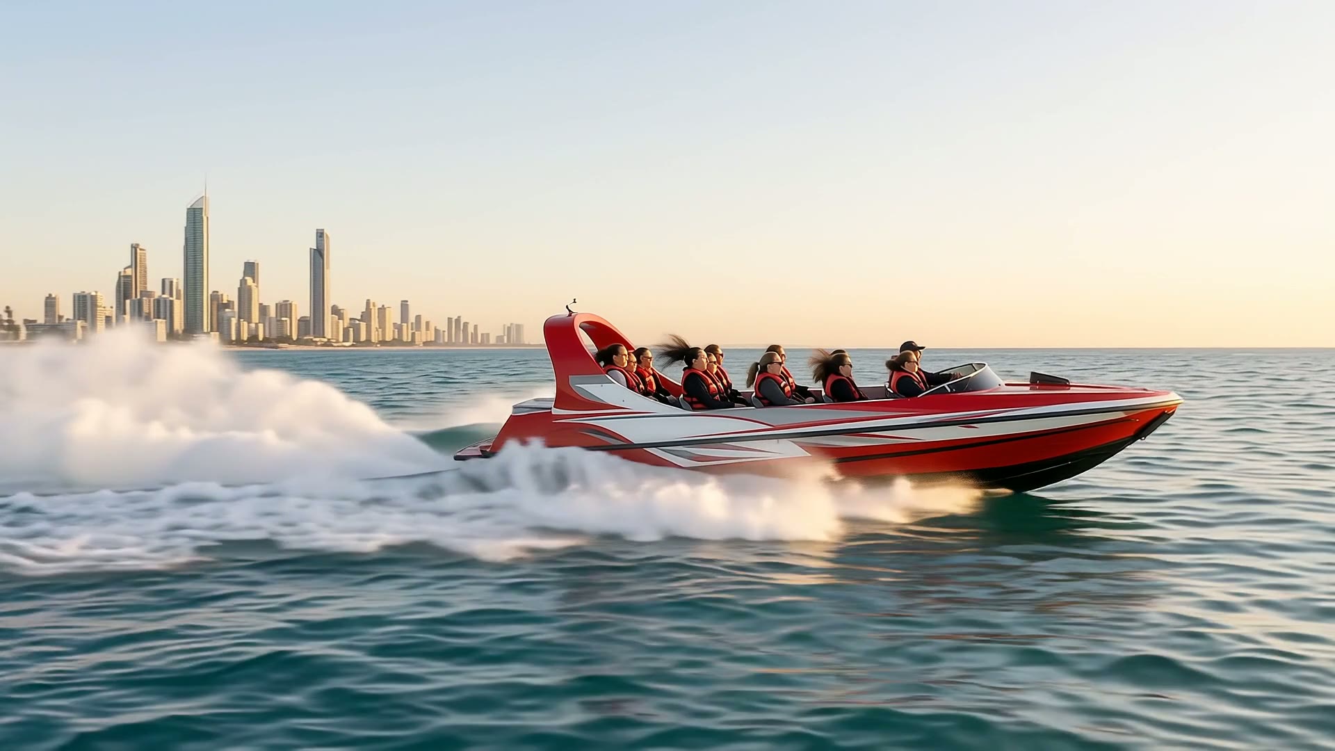 Broadbeach Blast Jetboats · Realistic Ad